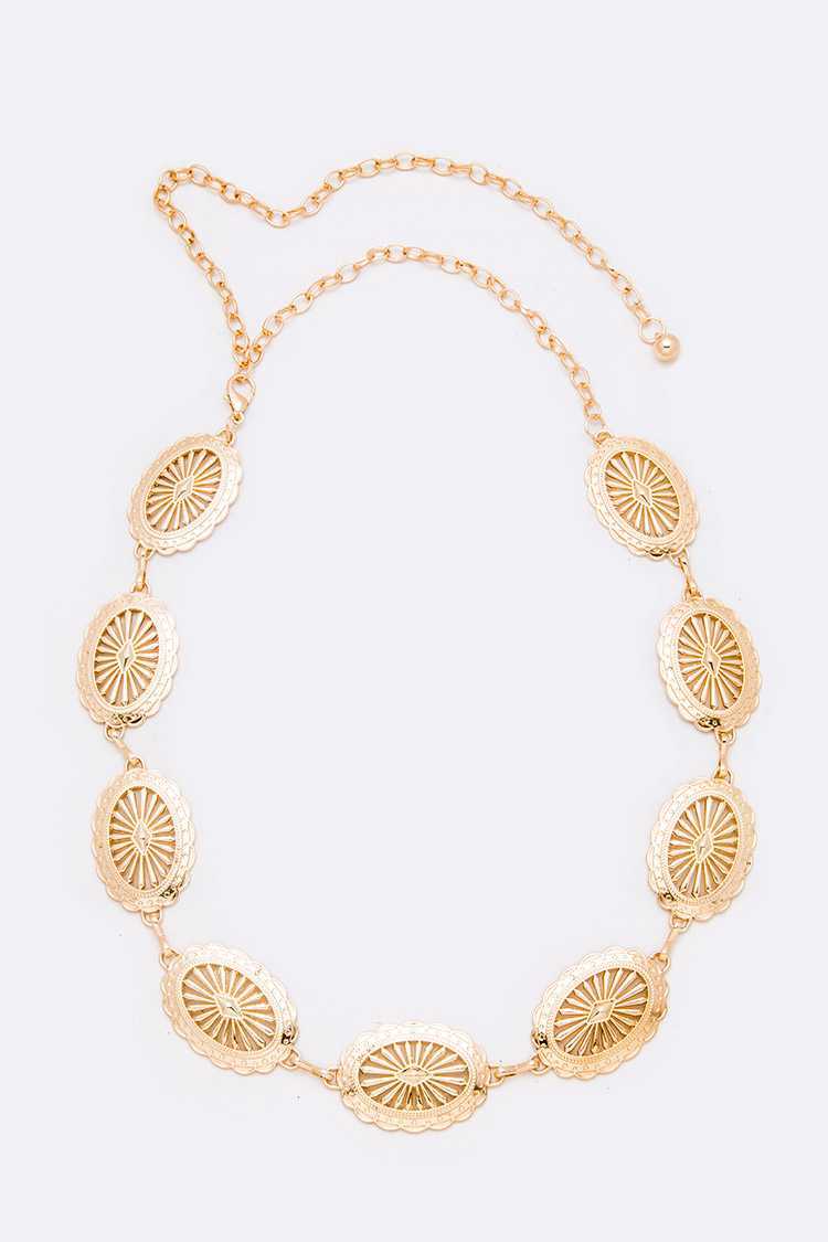 Chain Belts - Oval