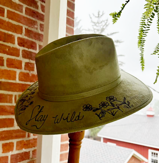 Stay Wild Sage Green